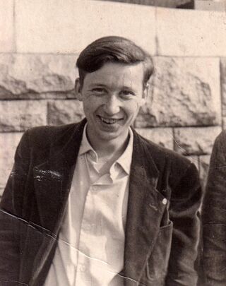 Jan Mosebach v Lokti roku 1960. Zdroj: archiv pamětníka